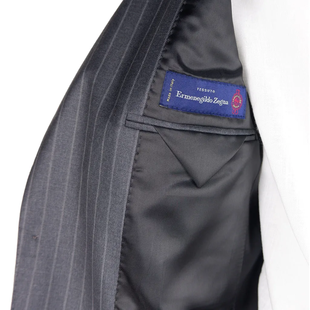 ermenegildo zegna tessuto - Suit - abito-drop7-gessato sold by Siebentaschen product image thumbnail 3