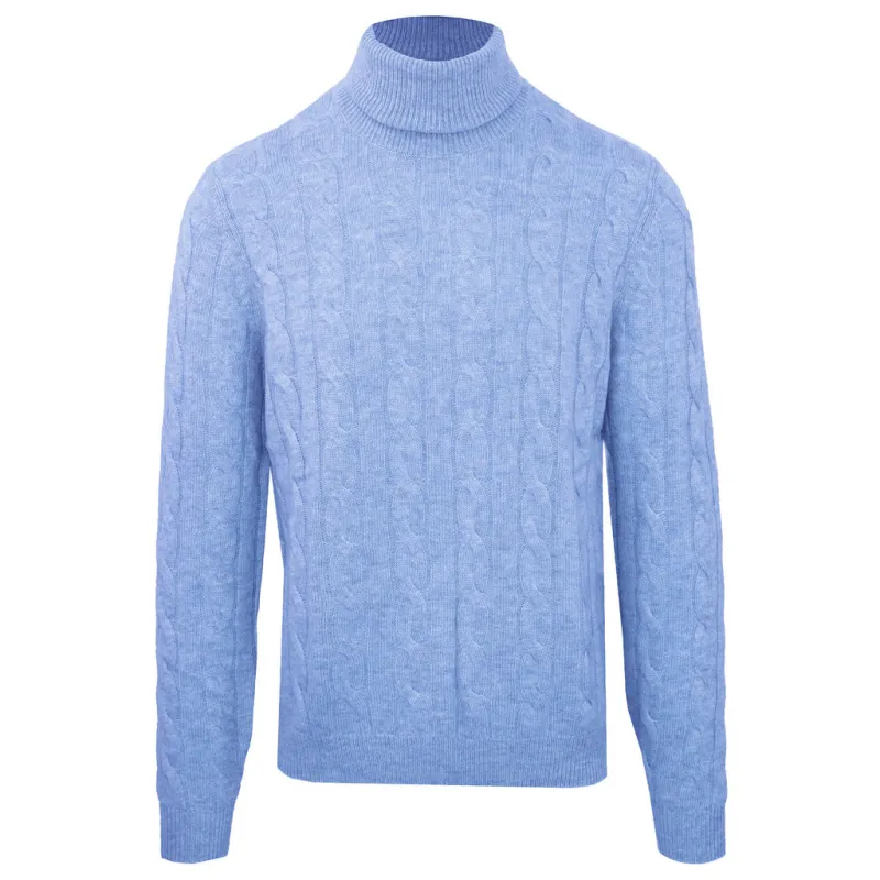 malo - Sweaters - ium024-fcb22-iceblu made by Malo