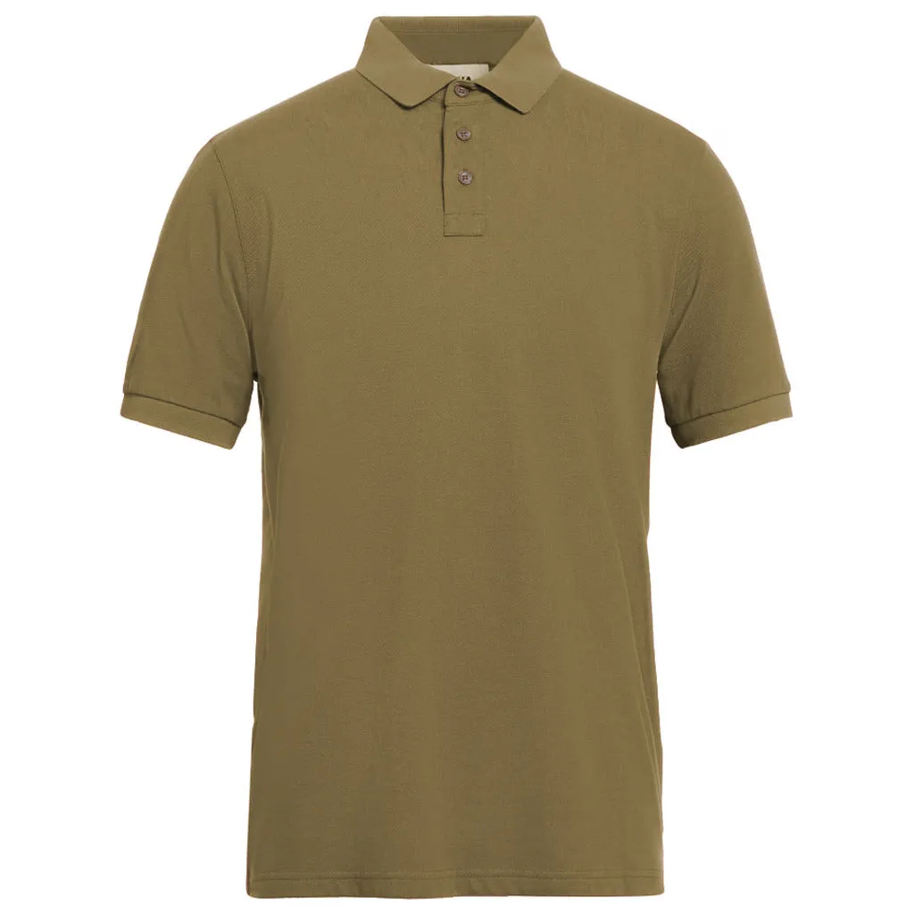 alpha studio - Polo - au-5351bs-oliva sold by Siebentaschen