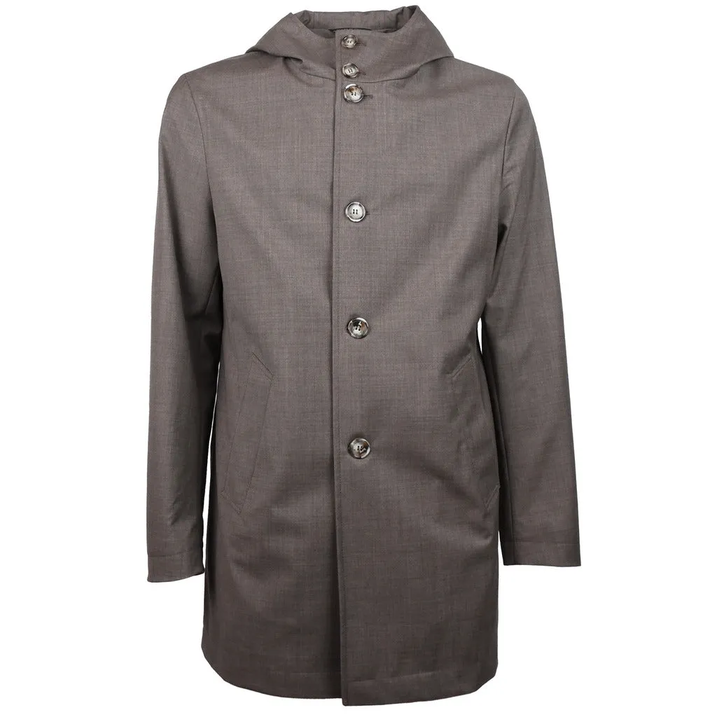 loro piana tessuto - Coats - 961404-6400-nocciola sold by Siebentaschen
