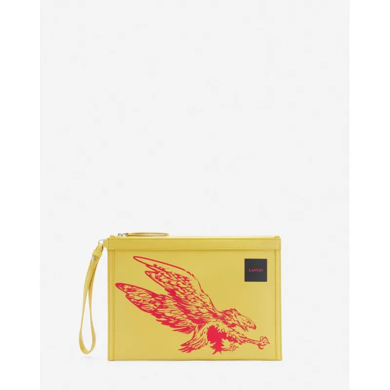 Lanvin - Wallets - Pouch-os-giallo sold by Siebentaschen