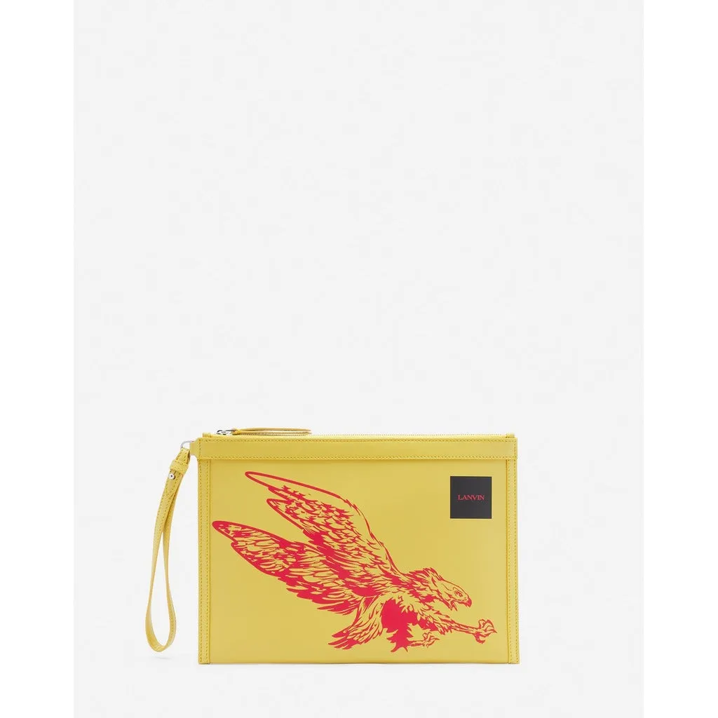 Lanvin - Wallets - Pouch-os-giallo sold by Siebentaschen