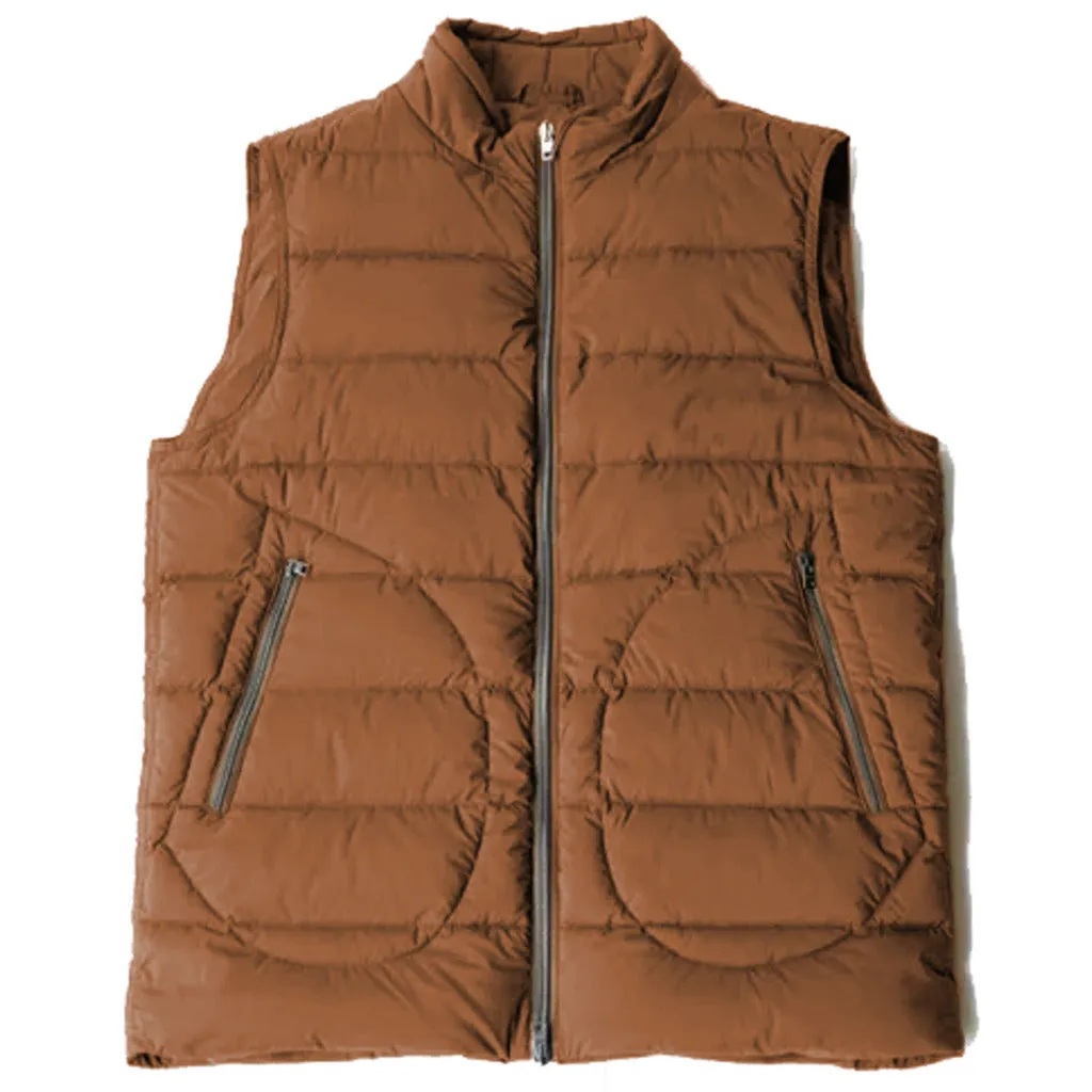 herno - Vest - pi012ule-19288-marrone sold by Siebentaschen