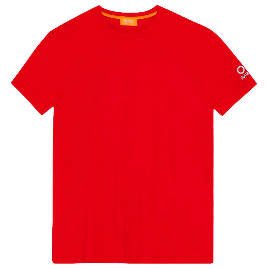 Suns Man Paul Lomellina T-Shirts Tops Red sold by Siebentaschen