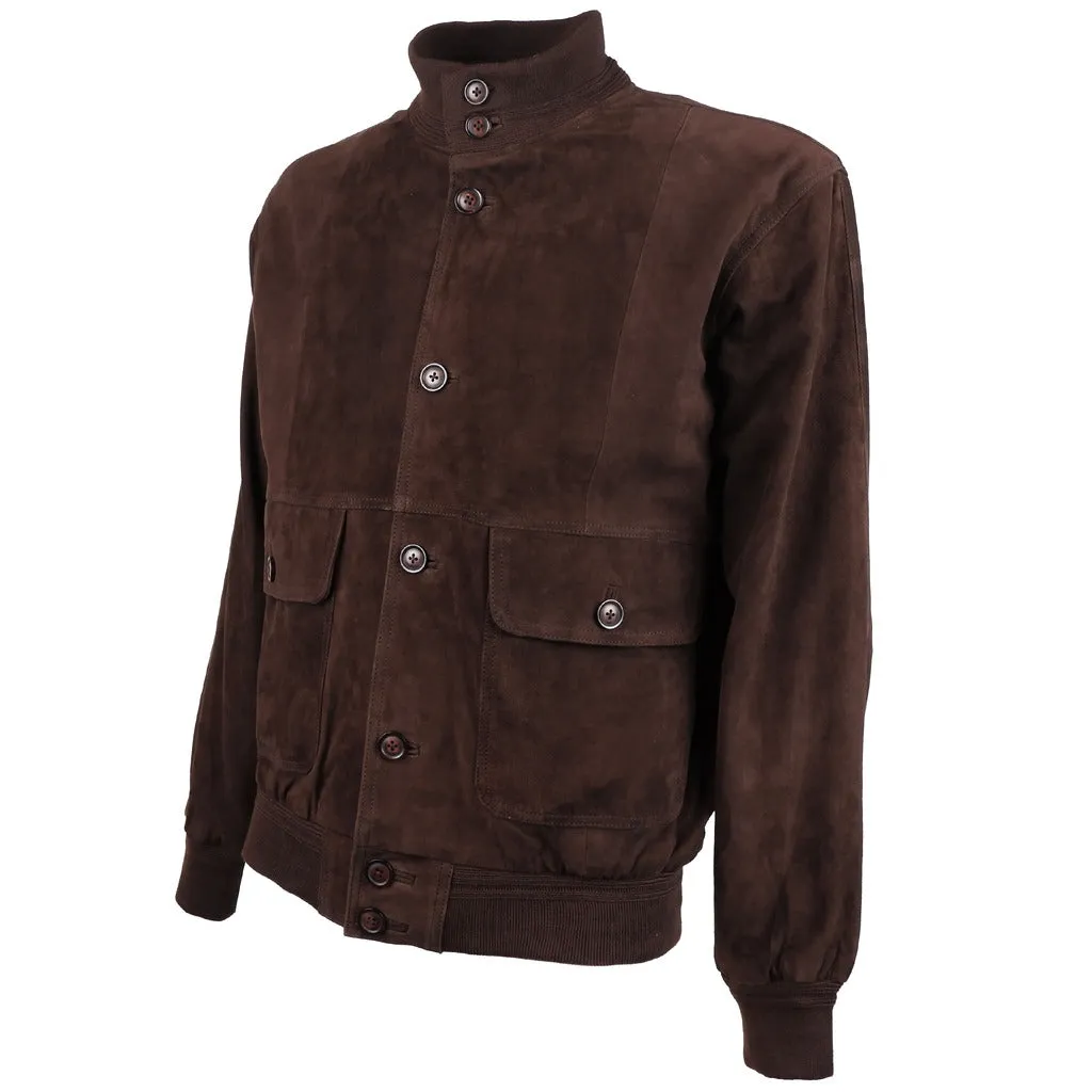 emilio romanelli - Jackets - p732-043-marrone sold by Siebentaschen product image thumbnail 3