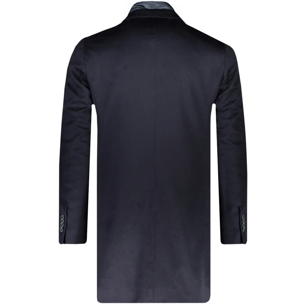 Herno 100% cashmere coat, blue sold by Siebentaschen product image thumbnail 3