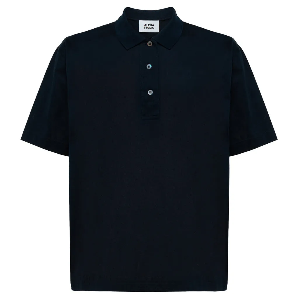 alpha studio - Polo - au-5442b-1251-darkblu sold by Siebentaschen