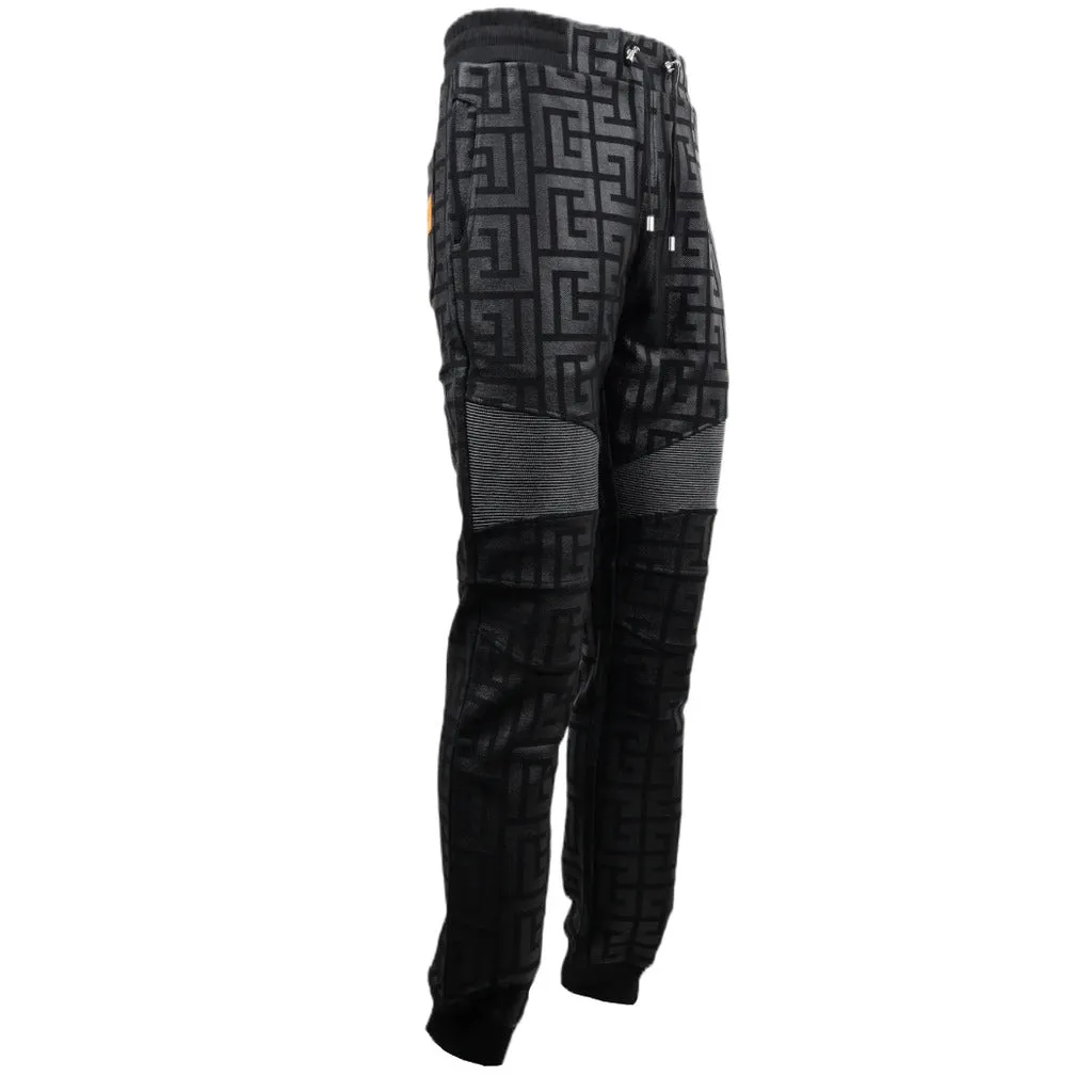 Balmain Cotton Trousers Black sold by Siebentaschen product image thumbnail 3