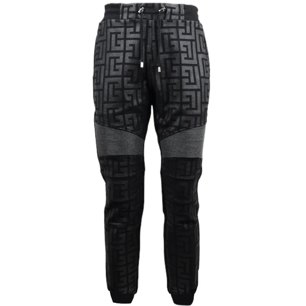 Balmain Cotton Trousers Black sold by Siebentaschen