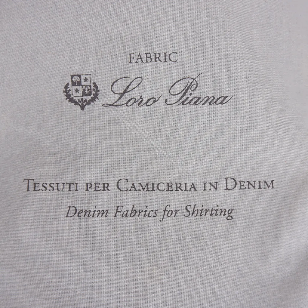 loro piana tessuto - Shirts - loro-piana-blu sold by Siebentaschen product image thumbnail 4