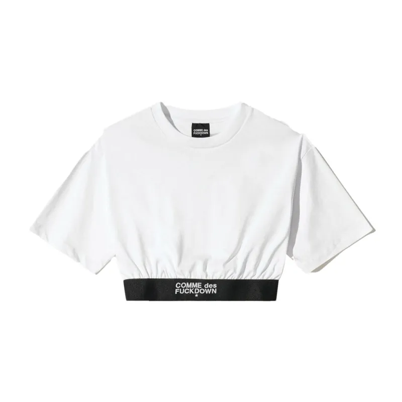 comme des fuckdown - T-shirt & Top - cfabw-00080-bianco sold by Siebentaschen