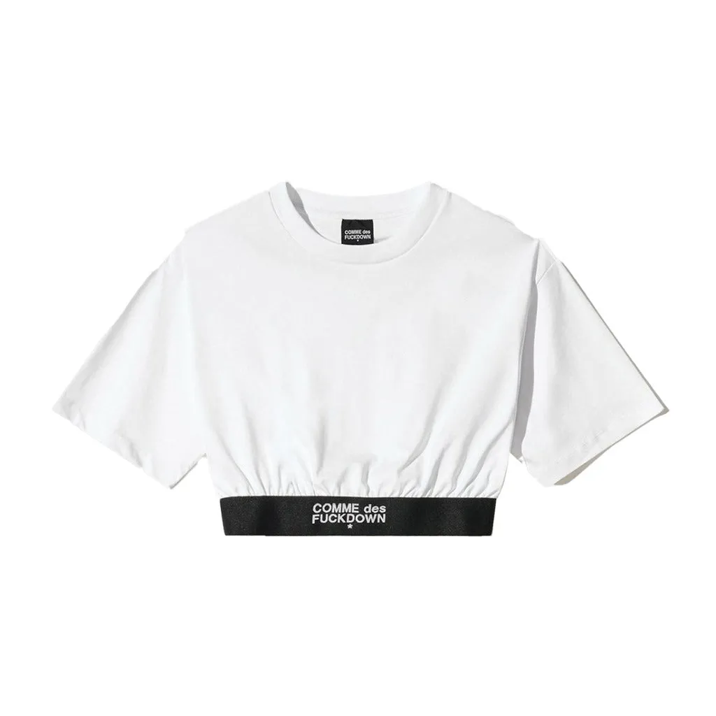 comme des fuckdown - T-shirt & Top - cfabw-00080-bianco sold by Siebentaschen
