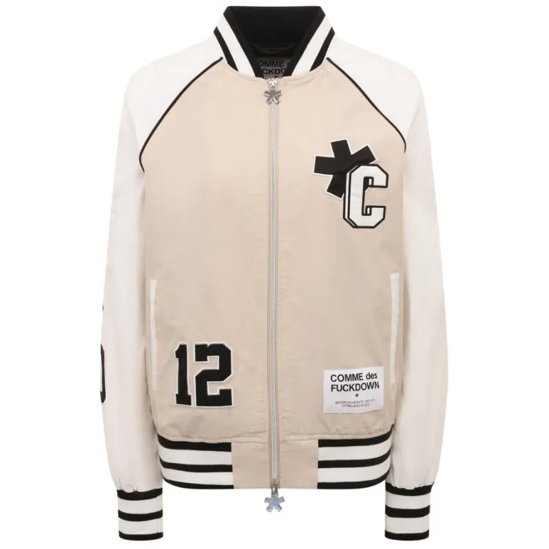 comme des fuckdown - Jackets - cfabw-00119-beige sold by Siebentaschen