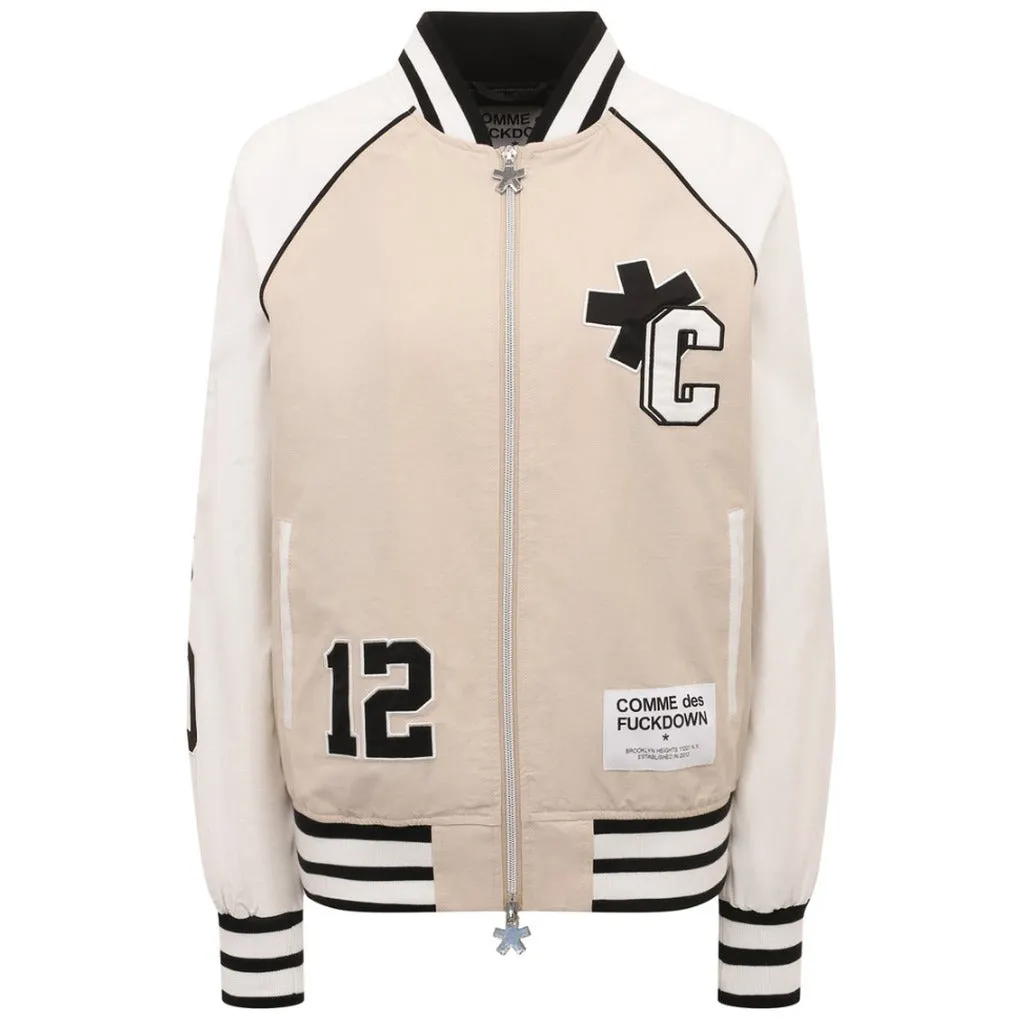 comme des fuckdown - Jackets - cfabw-00119-beige sold by Siebentaschen