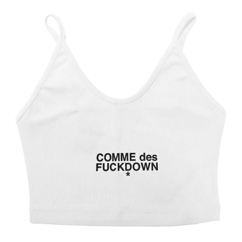 comme des fuckdown - T-shirt & Top - cfabw-00026-bianco sold by Siebentaschen