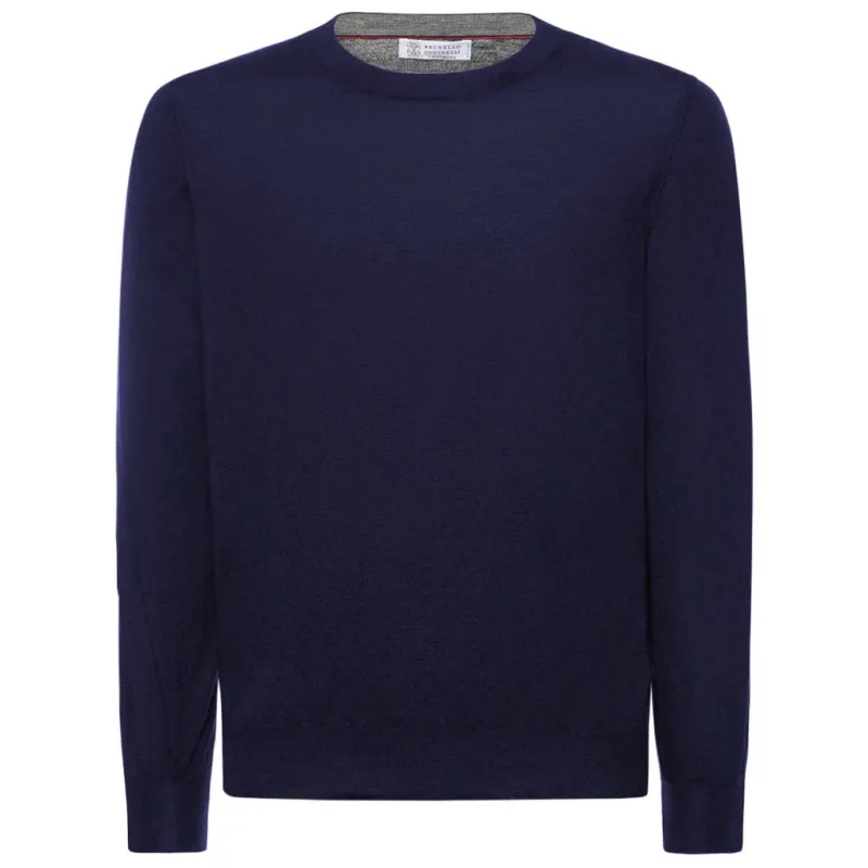 brunello cucinelli - Sweaters - m2300100-cw438-blu sold by Siebentaschen