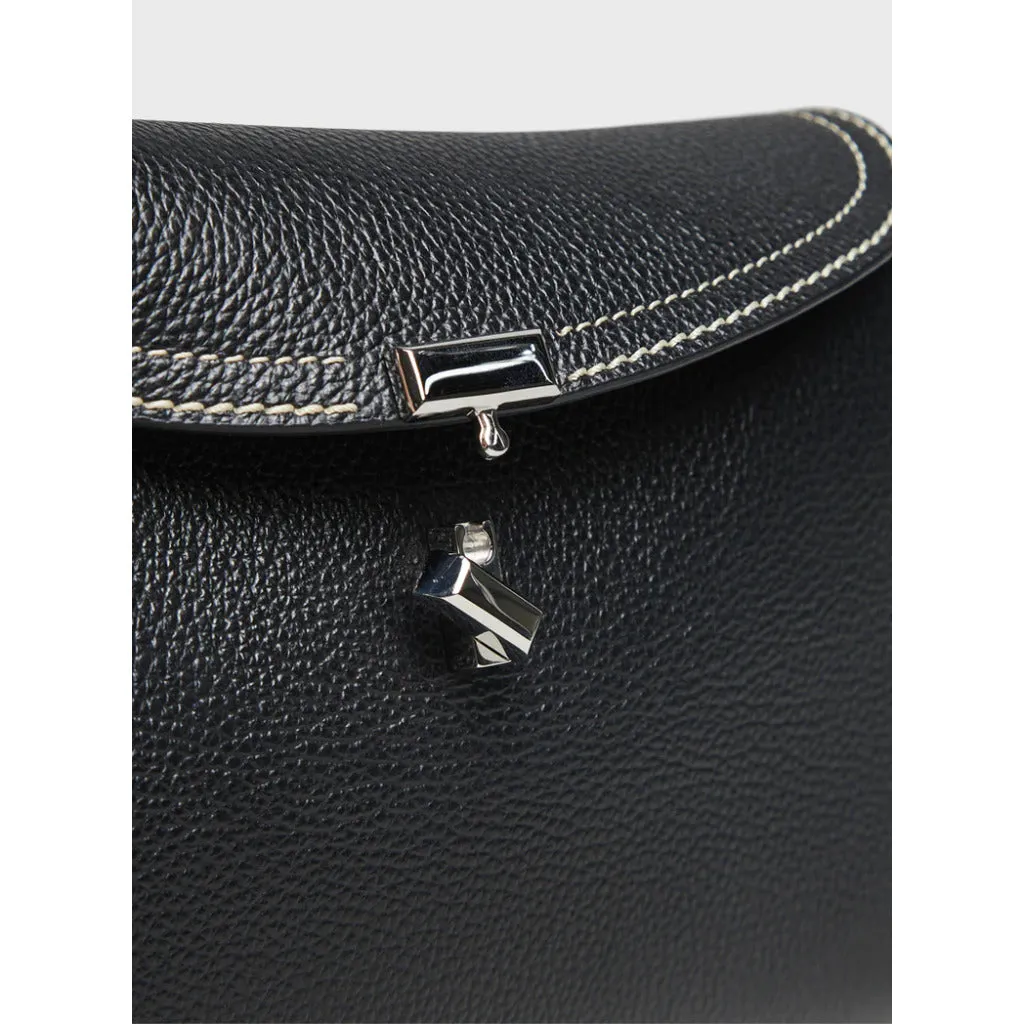 toteme - Crossbody Bags - tlock-clutch-nero sold by Siebentaschen product image thumbnail 4