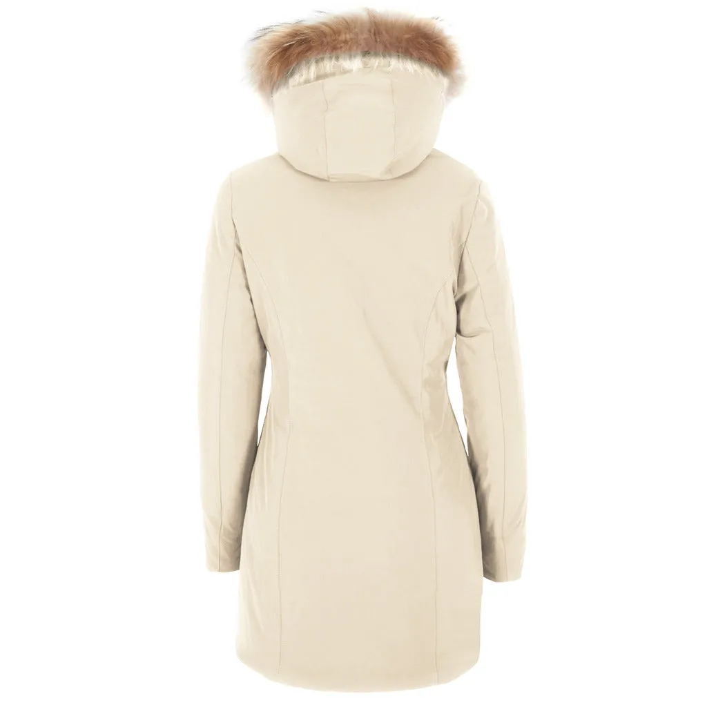 Yes Zee long down jacket creme sold by Siebentaschen product image thumbnail 2