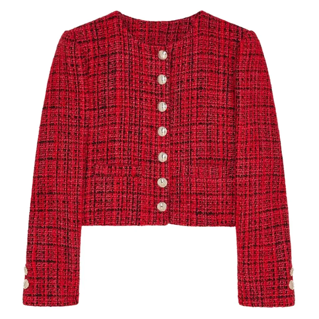 patrizia pepe - Formal Jacket - 2s1518-a486-coral sold by Siebentaschen