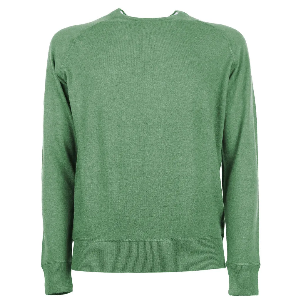 emilio romanelli - Sweaters - 87102-girocollo-malachite sold by Siebentaschen