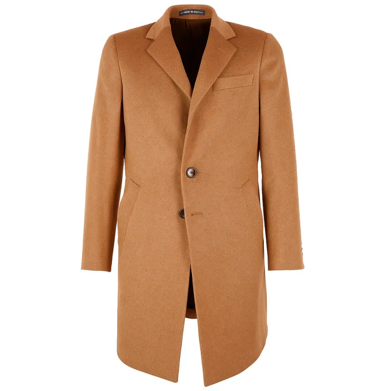 loro piana tessuto - Coats - 737804_8400-9378-camel sold by Siebentaschen