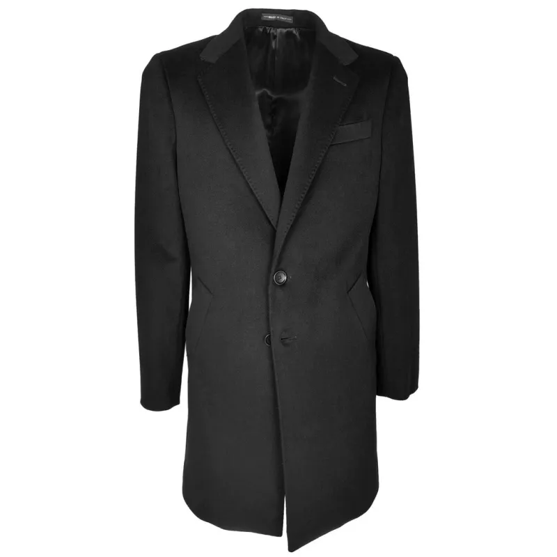 loro piana tessuto - Coats - 737804_8400-9403-nero sold by Siebentaschen