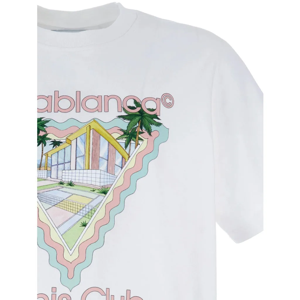 casablanca - T-shirt & Top - mpf24-jts-001white sold by Siebentaschen product image thumbnail 3