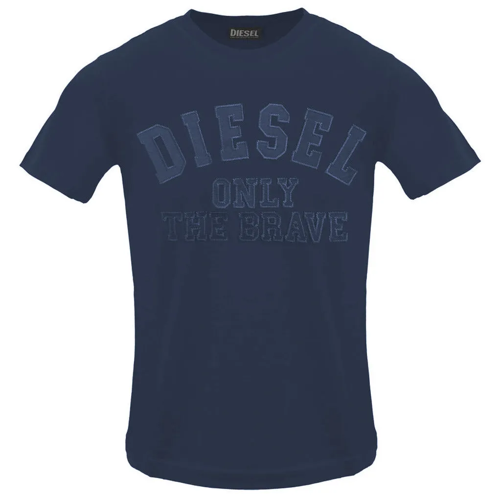 diesel - T-shirt & Top - a19699-rhqbf-blu sold by Siebentaschen