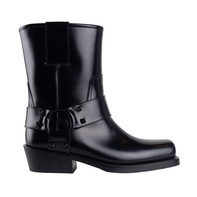 valentino garavani - Ankle Boots - 5w0s0kn4-nib-nero sold by Siebentaschen