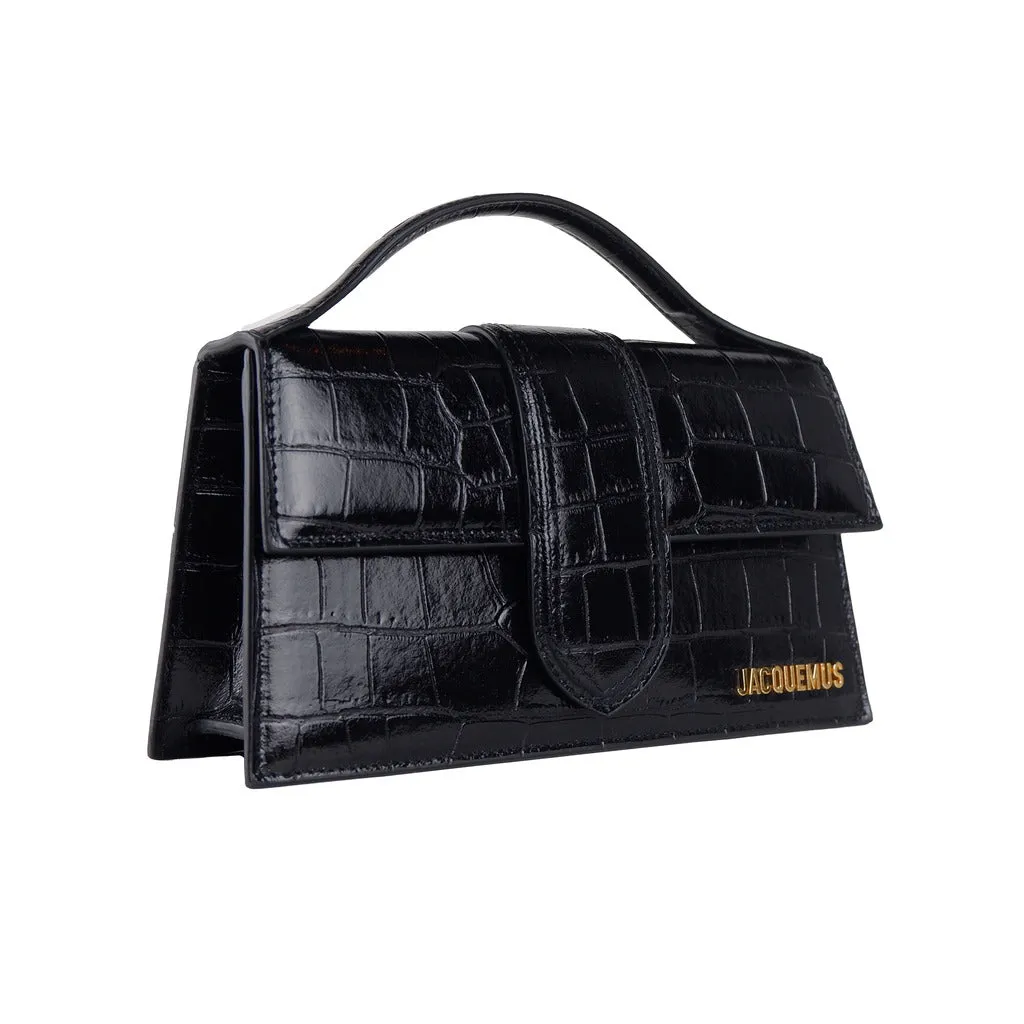 jacquemus - Crossbody Bags - baw00007-black-croco sold by Siebentaschen product image thumbnail 2