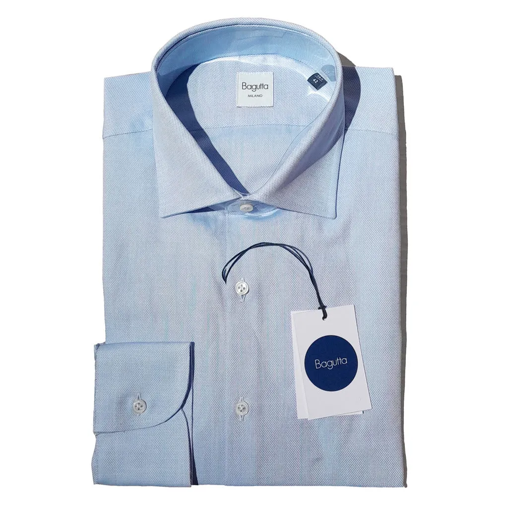 bagutta - Shirts - 400283-walter-skyblue sold by Siebentaschen