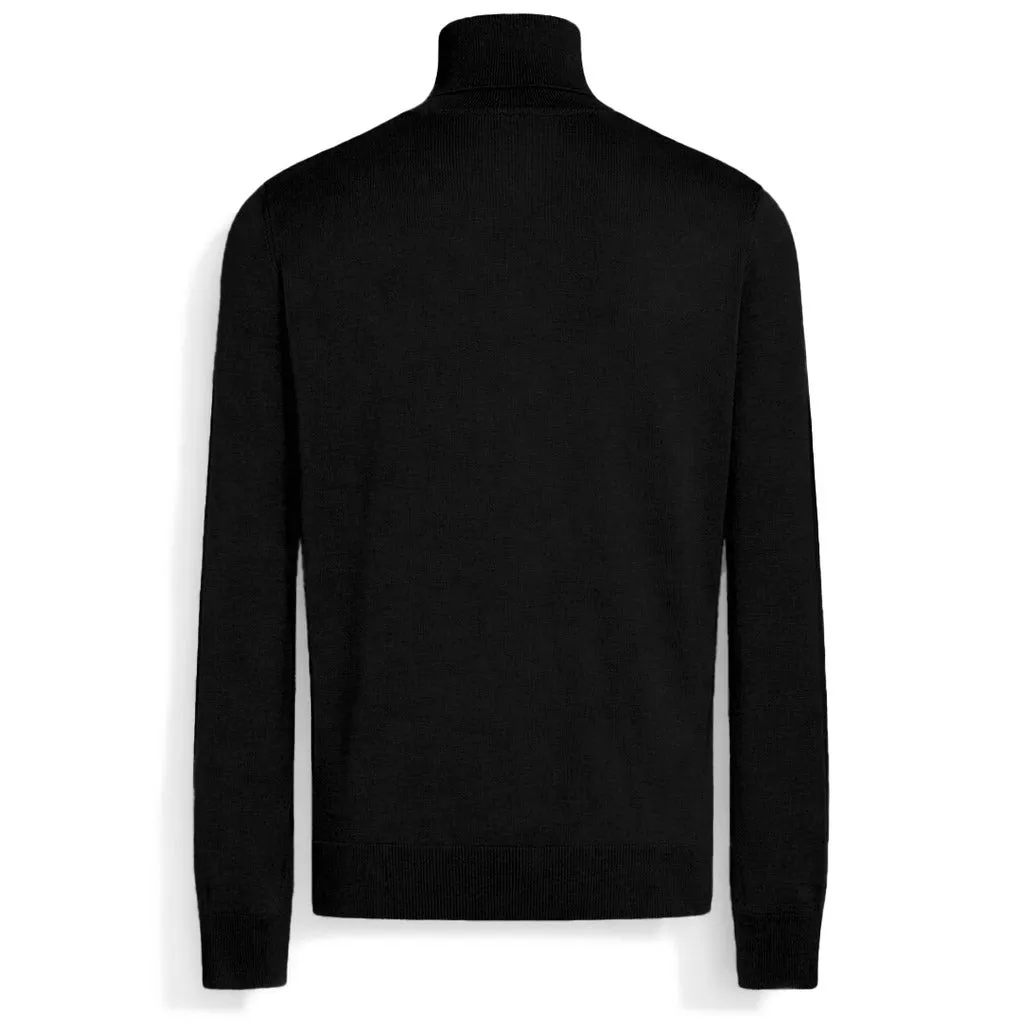 emilio romanelli - Sweaters - 87103-dolcevita-115nero sold by Siebentaschen product image thumbnail 2