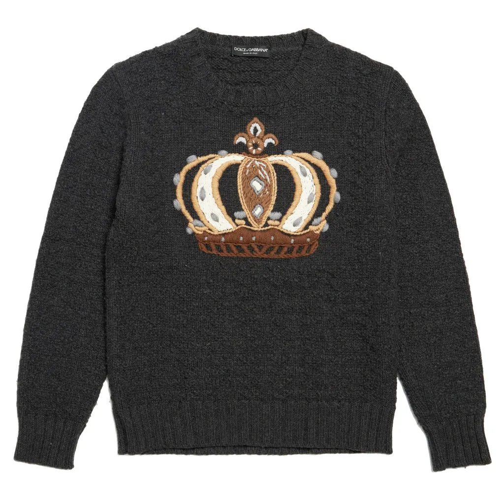 dolce & gabbana - Sweaters - gm057k-f59h1-grigio sold by Siebentaschen