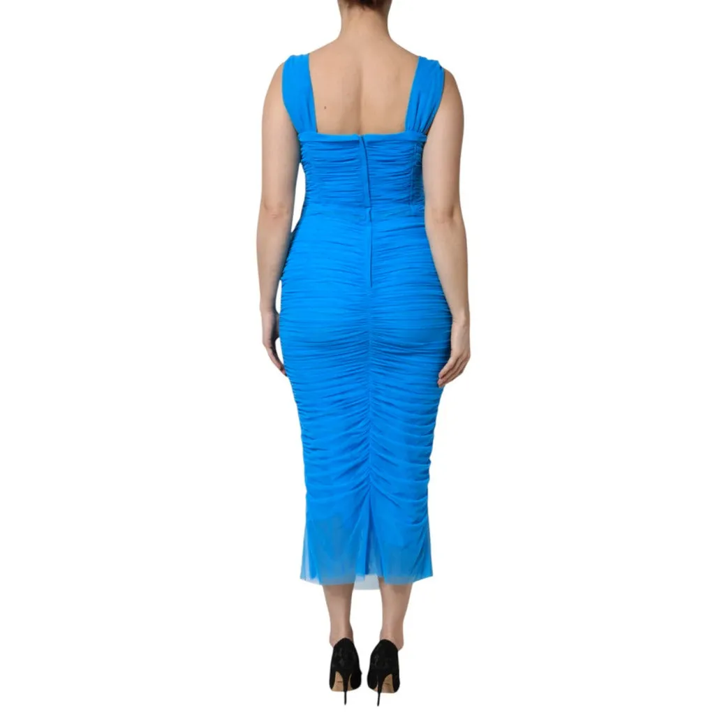 dolce & gabbana - Dress - f63f9t-flrda-turchese sold by Siebentaschen product image thumbnail 2