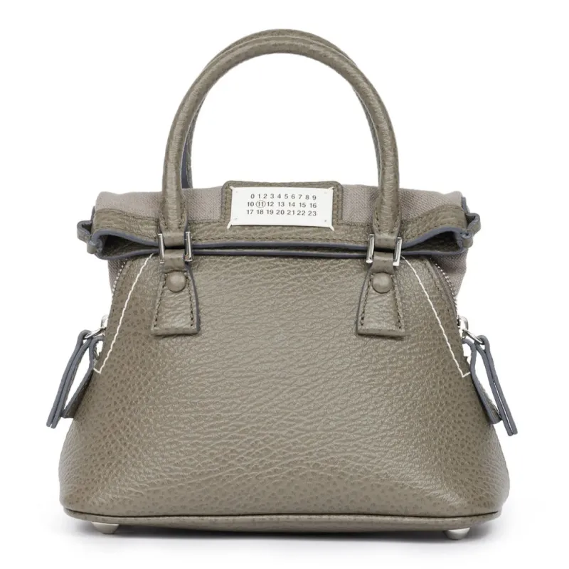maison margiela - Handbags - 5ACmini-classique-grigio sold by Siebentaschen