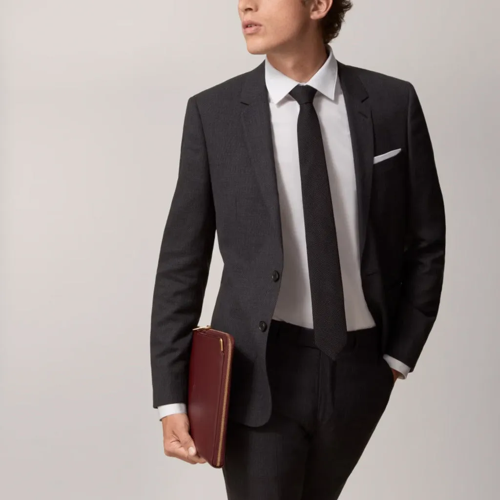 cartier - Clutch bags - pochette-cartier-burgundy sold by Siebentaschen product image thumbnail 5