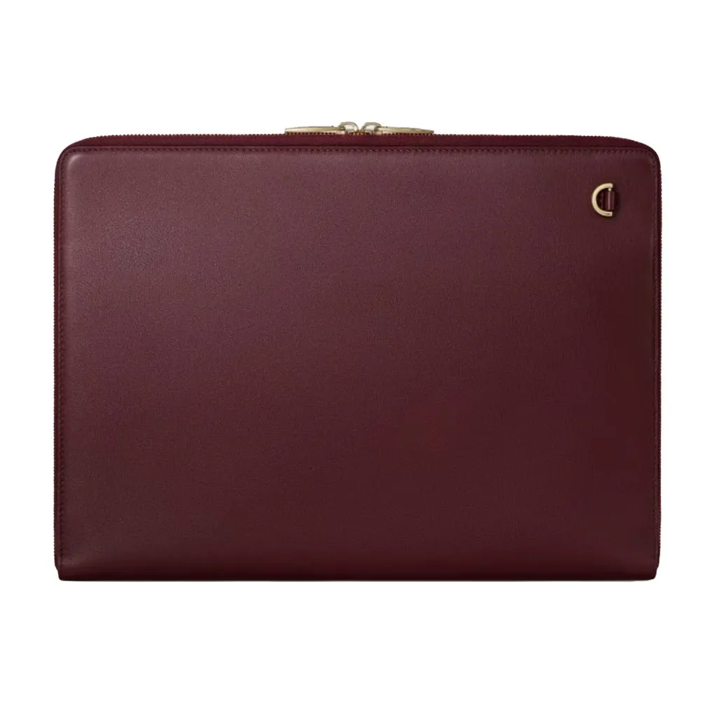cartier - Clutch bags - pochette-cartier-burgundy sold by Siebentaschen product image thumbnail 3