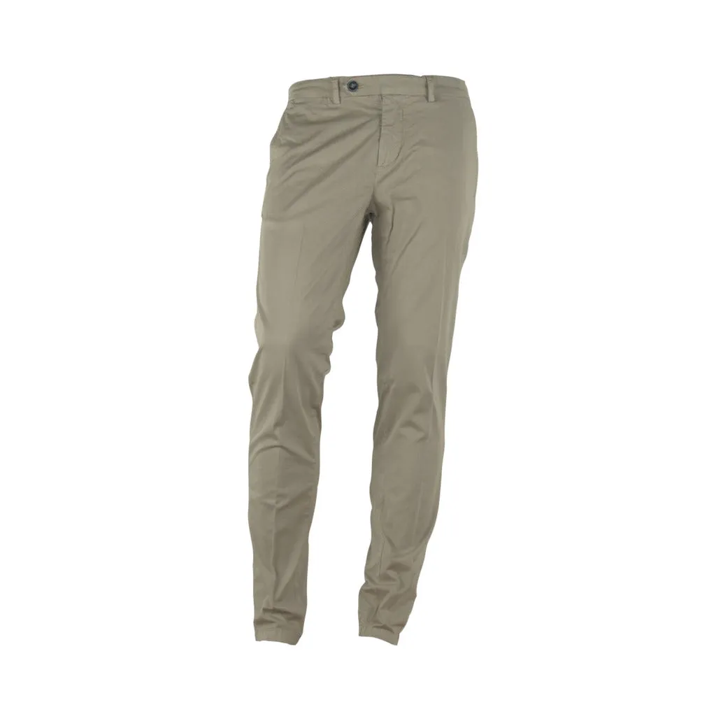 100% milano - Trousers - t955.175-beige sold by Siebentaschen