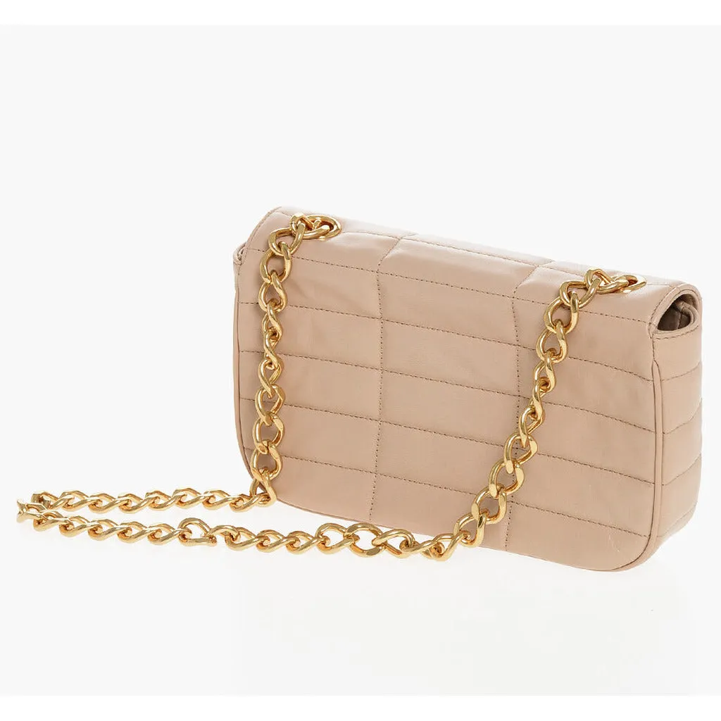 Celine calfskin quilted shoulder bag, beige sold by Siebentaschen product image thumbnail 2