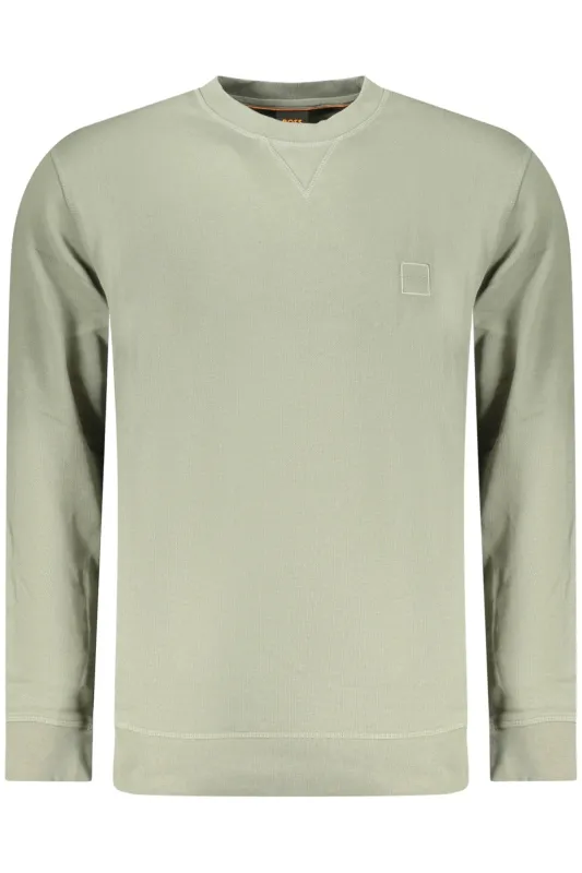 BOSS MEN S ZIP-UP SWEATSHIRT, GREEN sold by Siebentaschen