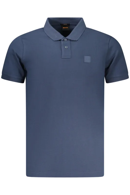 BOSS MEN S SHORT-SLEEVE POLO SHIRT, BLUE sold by Siebentaschen