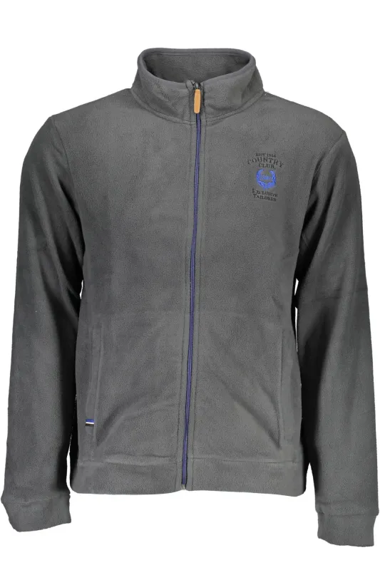 GIAN MARCO VENTURI MEN S BLUE ZIP-UP SWEATSHIRT sold by Siebentaschen