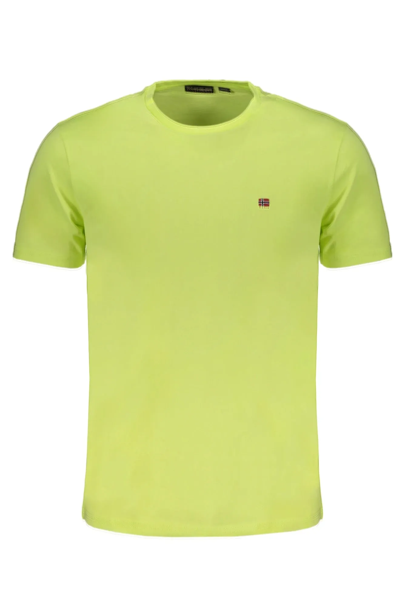 NAPAPIJRI YELLOW MEN S SHORT SLEEVED T-SHIRT sold by Siebentaschen