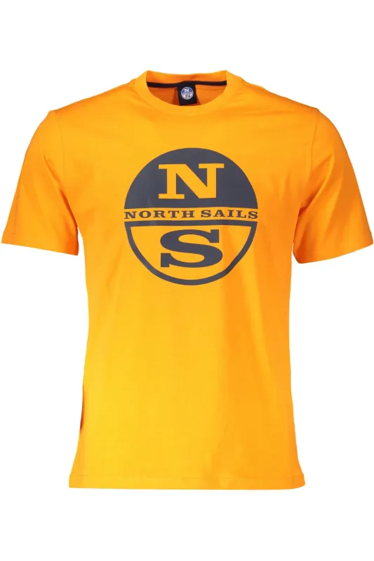 NORTH SAILS ORANGE MAN SHORT SLEEVE T-SHIRT sold by Siebentaschen