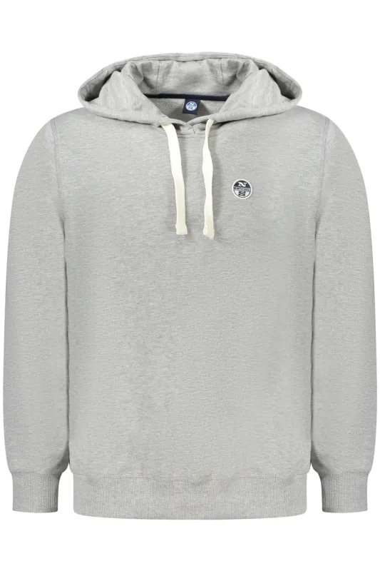NORTH SAILS MEN S ZIP-UP SWEATSHIRT GREY made by North Sails