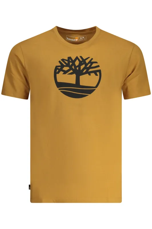 TIMBERLAND SHORT SLEEVE T-SHIRT MEN BROWN made by Timberland