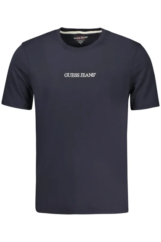 GUESS JEANS SHORT SLEEVE T-SHIRT MEN BLUE sold by Siebentaschen