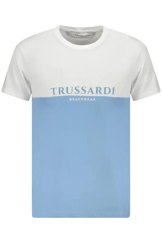 TRUSSARDI SHORT SLEEVE T-SHIRT MEN S BLUE sold by Siebentaschen