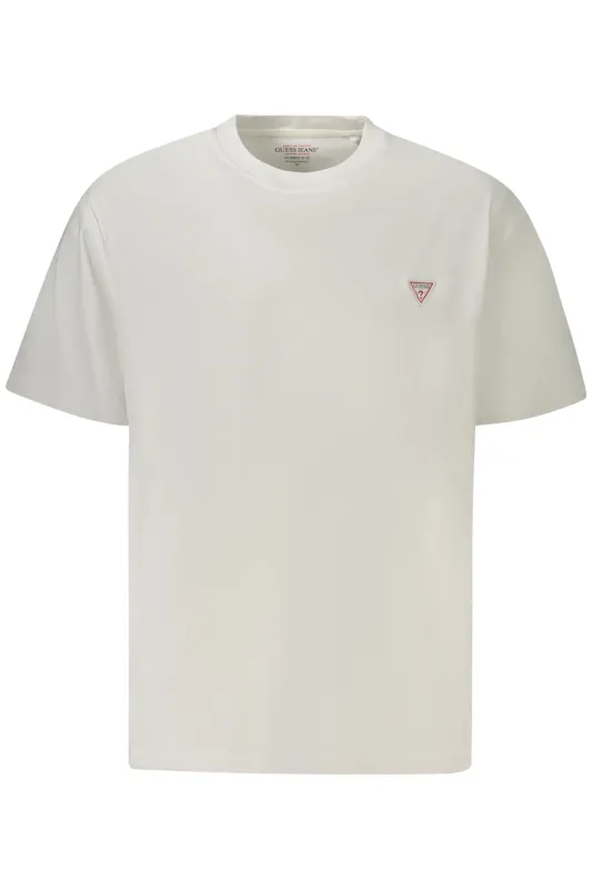 GUESS JEANS SHORT SLEEVE T-SHIRT MEN WHITE sold by Siebentaschen