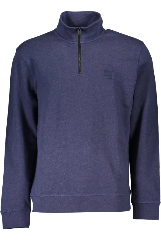 HUGO BOSS MEN S BLUE ZIP SWEATSHIRT sold by Siebentaschen